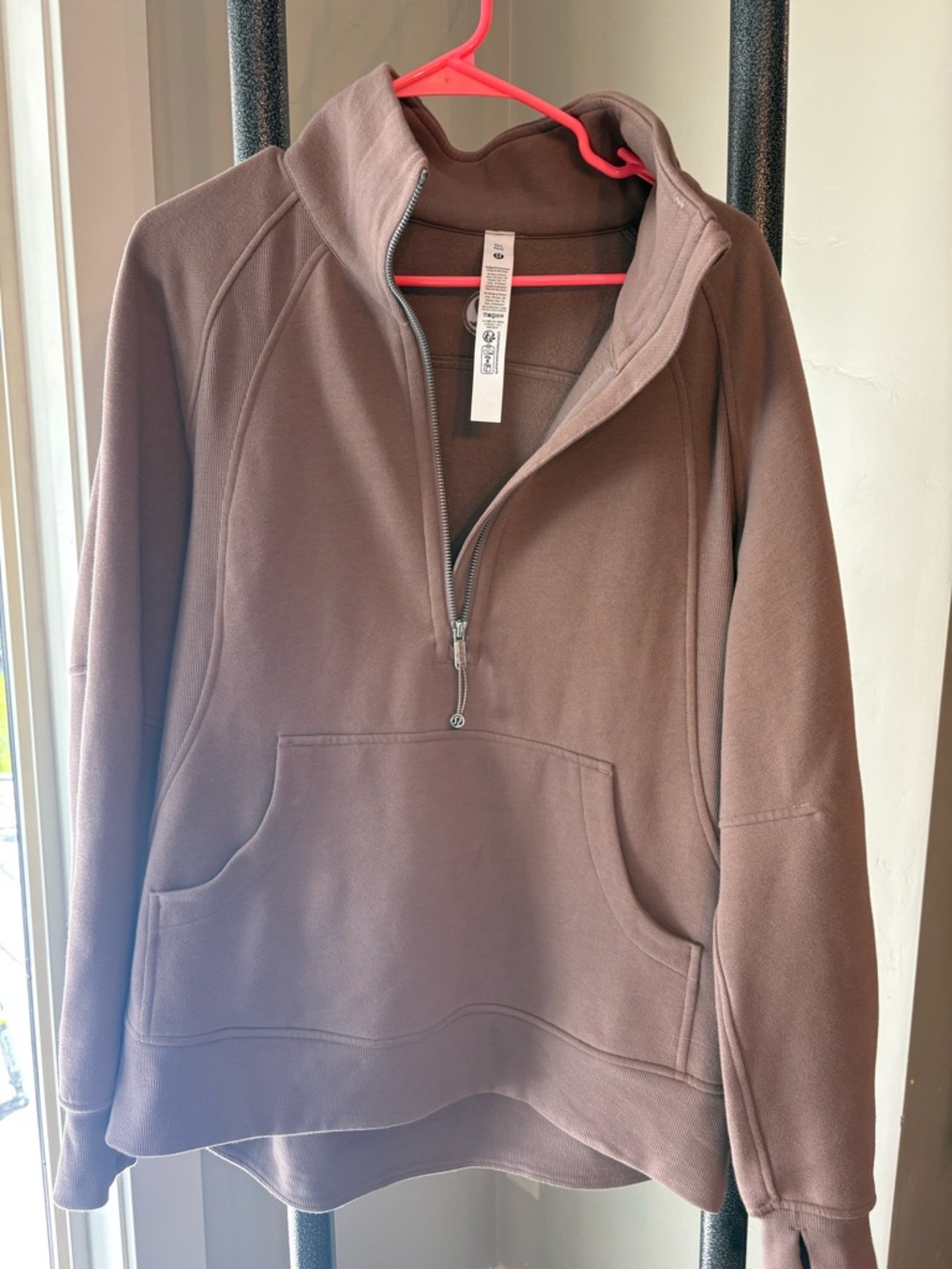 lululemon TPTC color Half-Zip Fleece oversized scuba